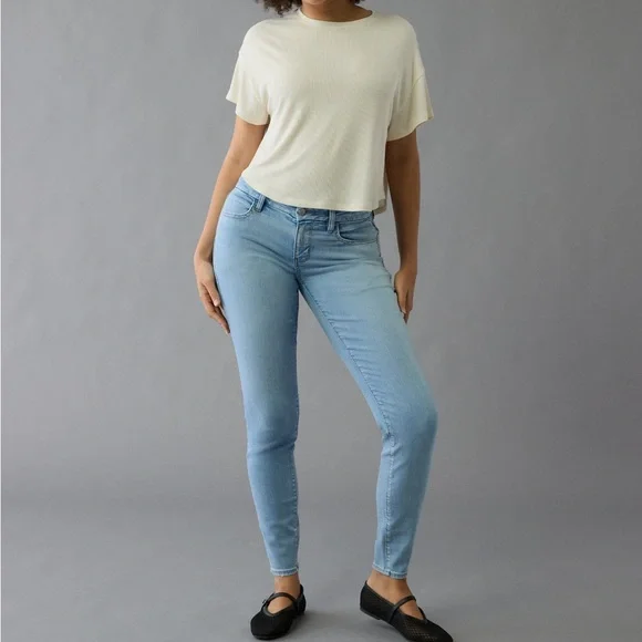 EXTRA TALL American Eagle Curvy Hi-Rise Jeggings - Picture 1 of 5